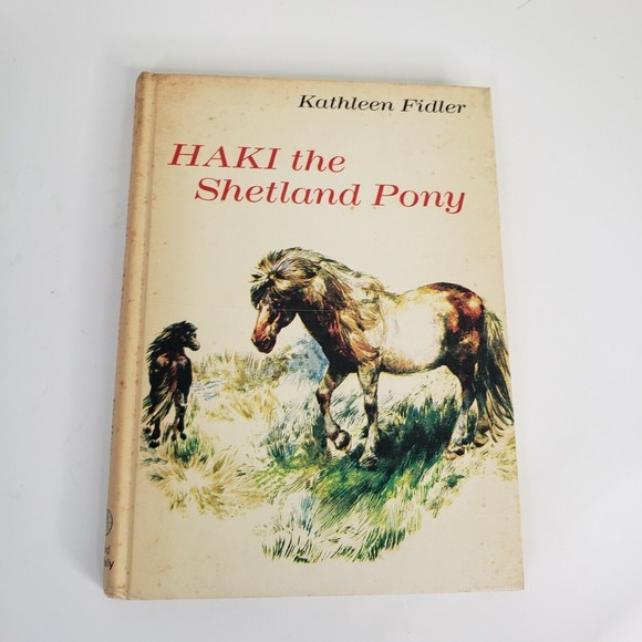 Haki the Shetland Pony Kathleen Fidler Hardcover Vintage Horse Book Juvenile - Picture 1 of 11